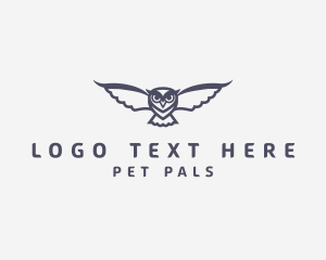 Avian Owl Bird logo design