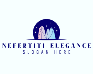 Elegant Crystal Jewel logo design