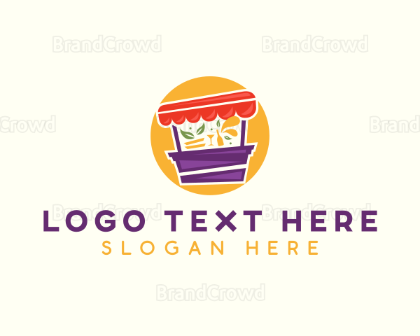 Food Stall Eatery Logo