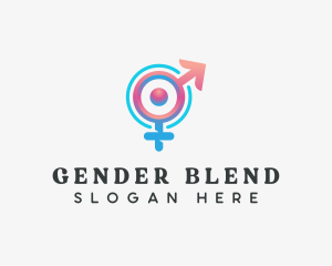 Gender - Gender Sexuality Symbol logo design