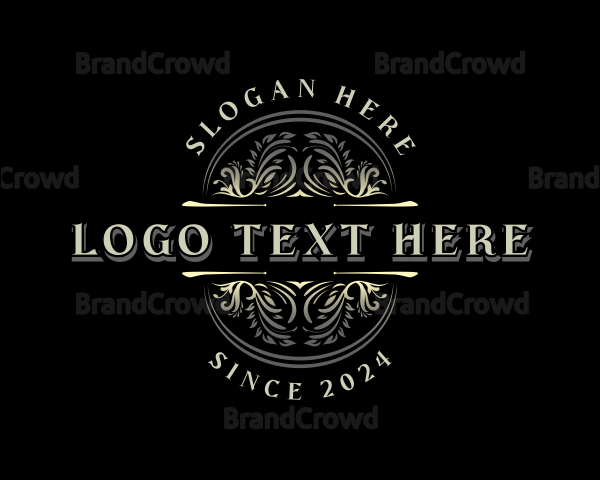 Stylish Luxury Ornament Logo