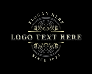 Stylish Luxury Ornament logo design