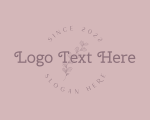 Interior - Luxury Floral Beauty logo design