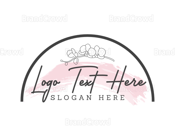 Floral Luxury Watercolor Logo