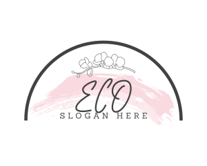 Style - Floral Luxury Watercolor logo design