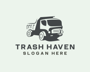 Dump Truck Vehicle logo design