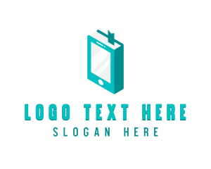 Mobile Phone - Mobile Tablet Ebook logo design