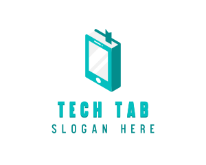 Tablet - Mobile Tablet Ebook logo design