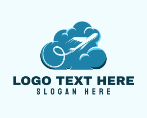 Cloud - Sky Tourism Airline logo design
