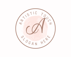 Feminine Watercolor Wellness logo design