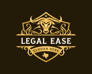 Shield - Bufallo Texas Bison logo design