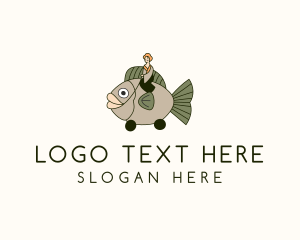 Siopao - Asian Fish Restaurant logo design