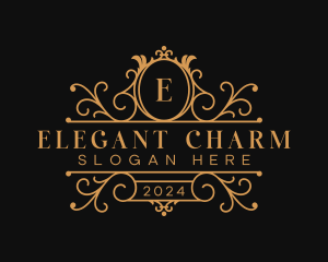 Elegant Decorative Ornament logo design