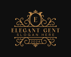 Elegant Decorative Ornament logo design