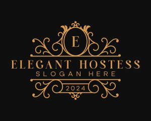 Elegant Decorative Ornament logo design