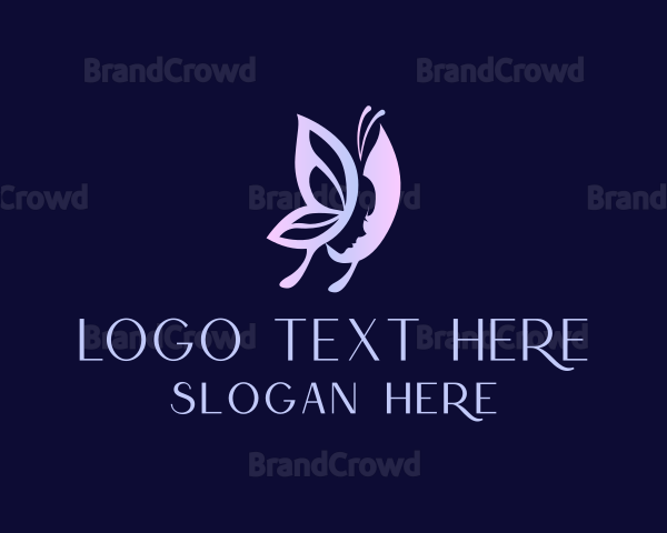 abstract butterfly logos