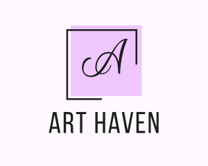 Art Gallery Frame  logo design