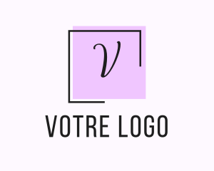High End - Art Gallery Frame logo design