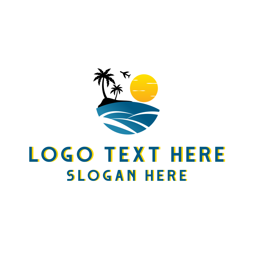 Travel Tourism Beach Resort Logo | BrandCrowd Logo Maker