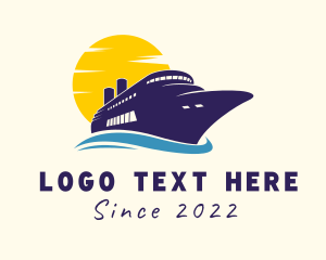 Travel - Travel Cruise Liner logo design