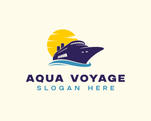 Ferry - Maritime Ship Boat logo design