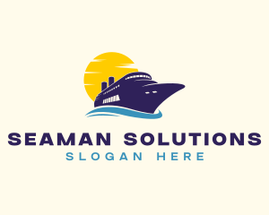 Maritime Ship Boat logo design