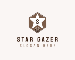 Generic Cube Star logo design