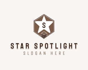 Generic Cube Star logo design