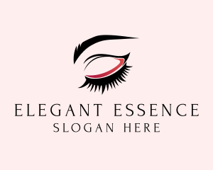 Beautiful - Beauty Eyelashes Eyebrows logo design