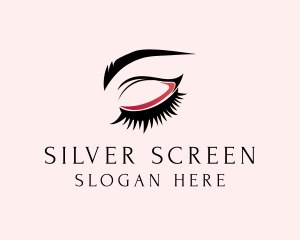 Lashes - Beauty Eyelashes Eyebrows logo design