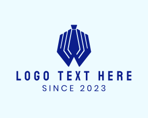 Accounting - Modern Hand Tie logo design