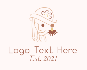 Earring - Fashion Jeweler Woman logo design