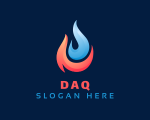 Industry - Fire Water Element logo design