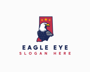 American Bald Eagle logo design