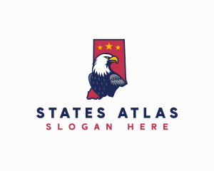 American Bald Eagle logo design