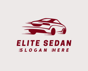 Sedan - Red Sedan Racing logo design