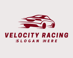 Red Sedan Racing logo design