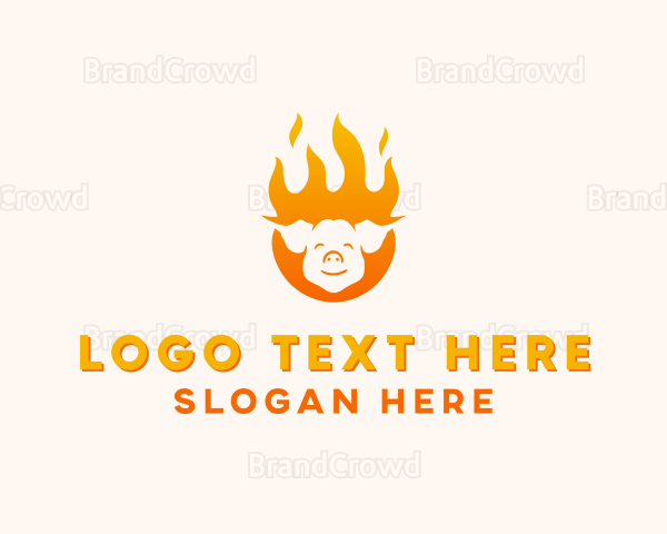 BBQ Pig Rotisserie Logo