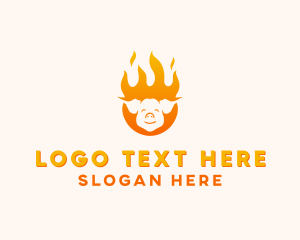 BBQ Pig Rotisserie Logo