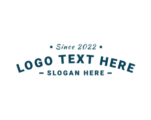 Wordmark - Generic Clothing Business logo design