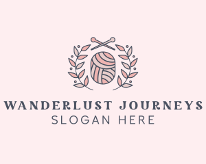 Needle Yarn Laurel Knitting Logo