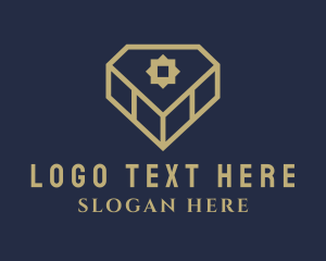 Gemstone - Deluxe Diamond Firm logo design