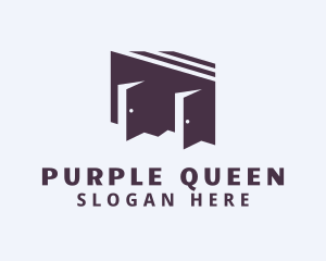 Purple Doors Real Estate logo design