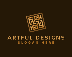 Tile Flooring Decor logo design