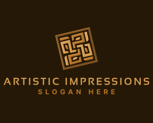 Tile Flooring Decor logo design