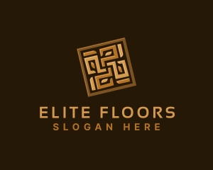 Flooring - Tile Flooring Decor logo design