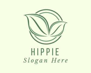 Eco Friendly Herbal Leaf  Logo