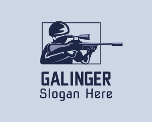 Soldier Sniper Shooter Logo