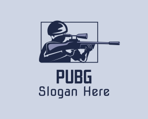 Soldier Sniper Shooter Logo