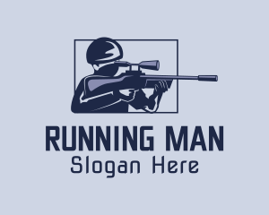 Soldier Sniper Shooter Logo